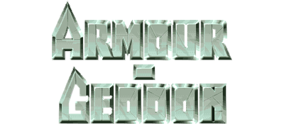 Armour-Geddon logo for Amiga